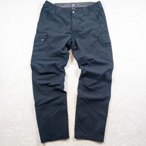 CQR Tactical Cargo Pants Men 36x34 Navy Blue Utility Workwear Gorpcore Outdoor